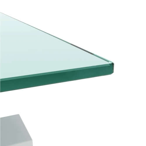 8mm thick clear tempered glass top for modern living room table