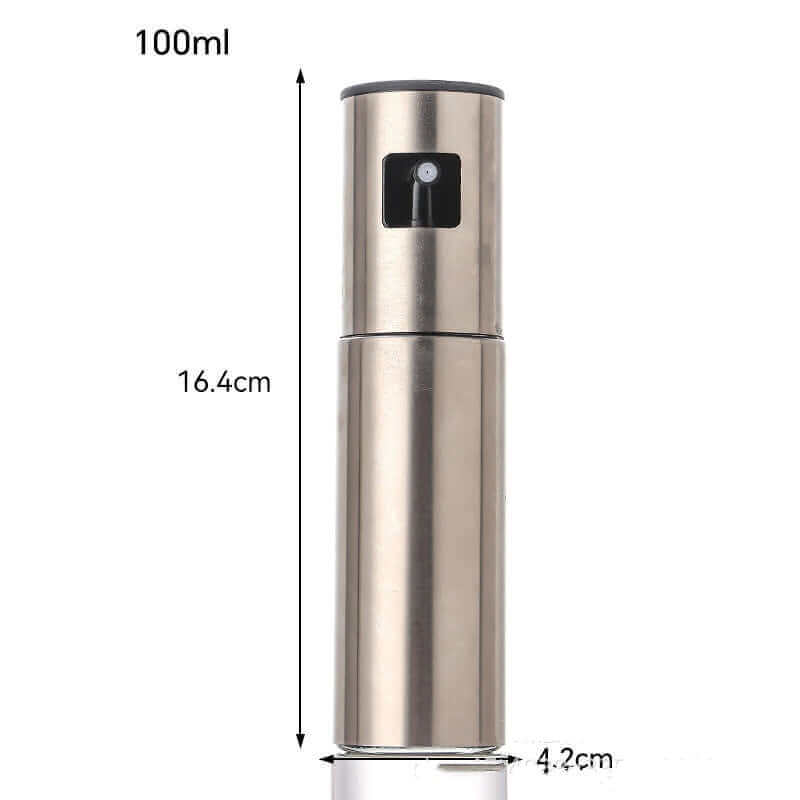 100ml Glass Oil Sprayer with Measurement Scale - Precision Mist Dispenser for Air Fryer, Cooking & Salads
