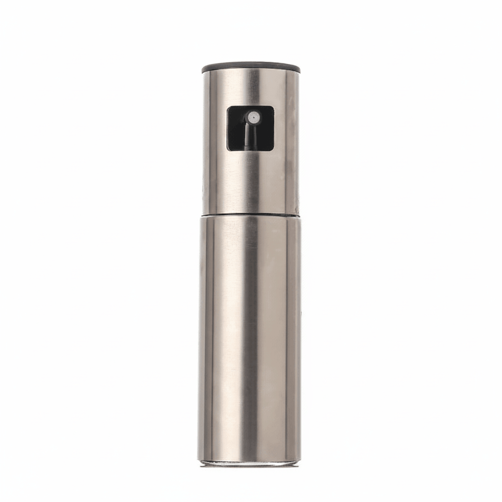 100ml glass oil injection bottle with stainless steel cap and visual scale