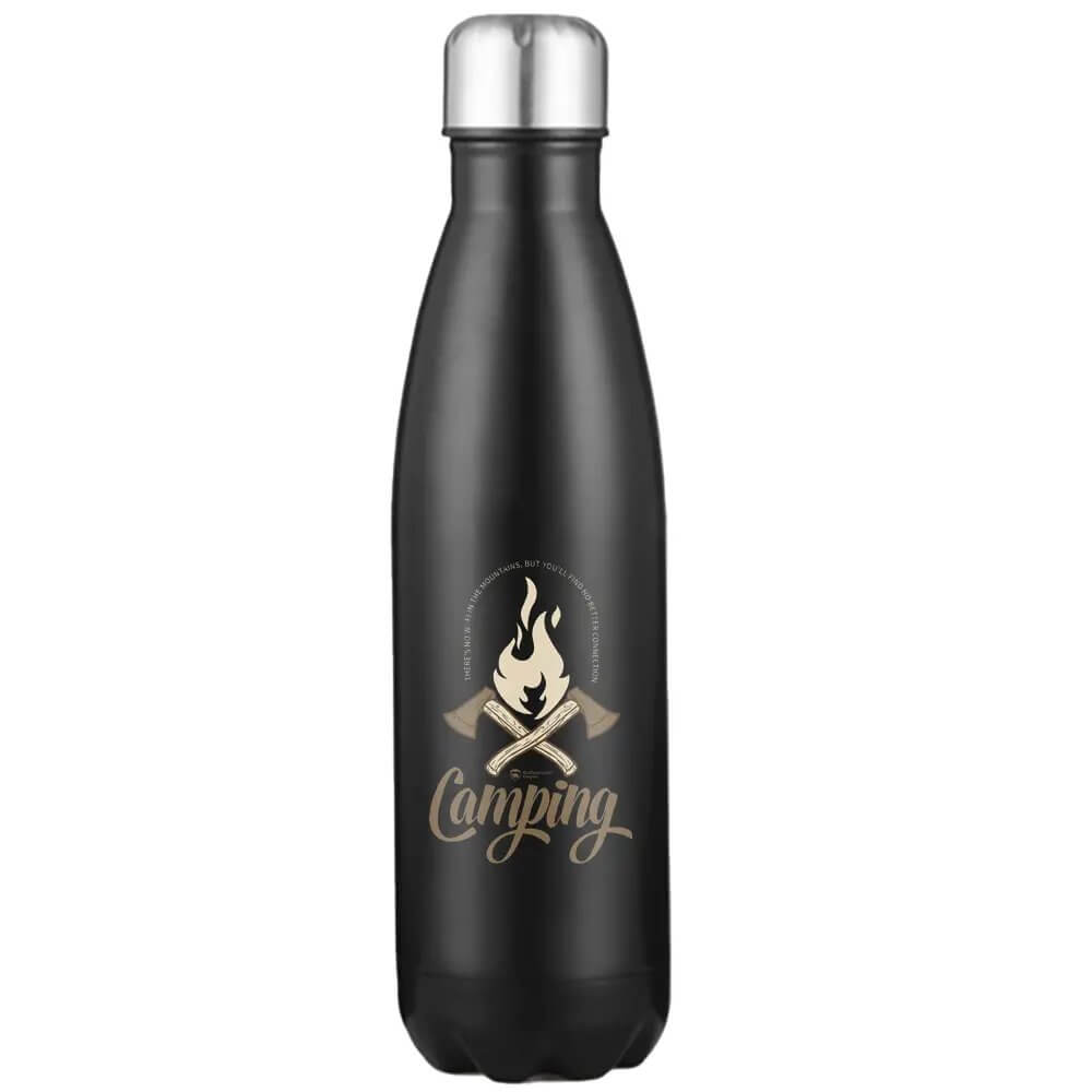 Axes 17oz Stainless Steel Water Bottle - Double-Walled Vacuum Insulated Flask - Leak-Proof Travel Bottle for Hot & Cold Drinks