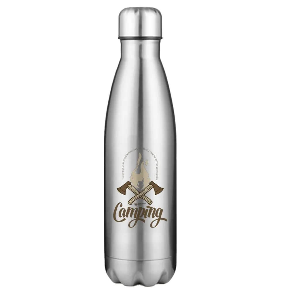 Axes 17oz Stainless Steel Water Bottle - Double-Walled Vacuum Insulated Flask - Leak-Proof Travel Bottle for Hot & Cold Drinks