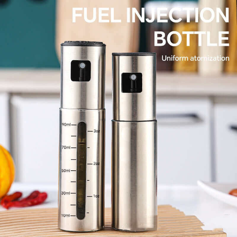 100ml Glass Oil Sprayer with Measurement Scale - Precision Mist Dispenser for Air Fryer, Cooking & Salads