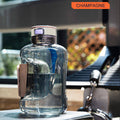 1.5L hydrogen water generator in champagne color, designed for portable hydration and advanced health benefits.