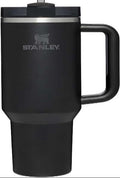 40oz FlowState insulated tumbler with handle and straw in matte black