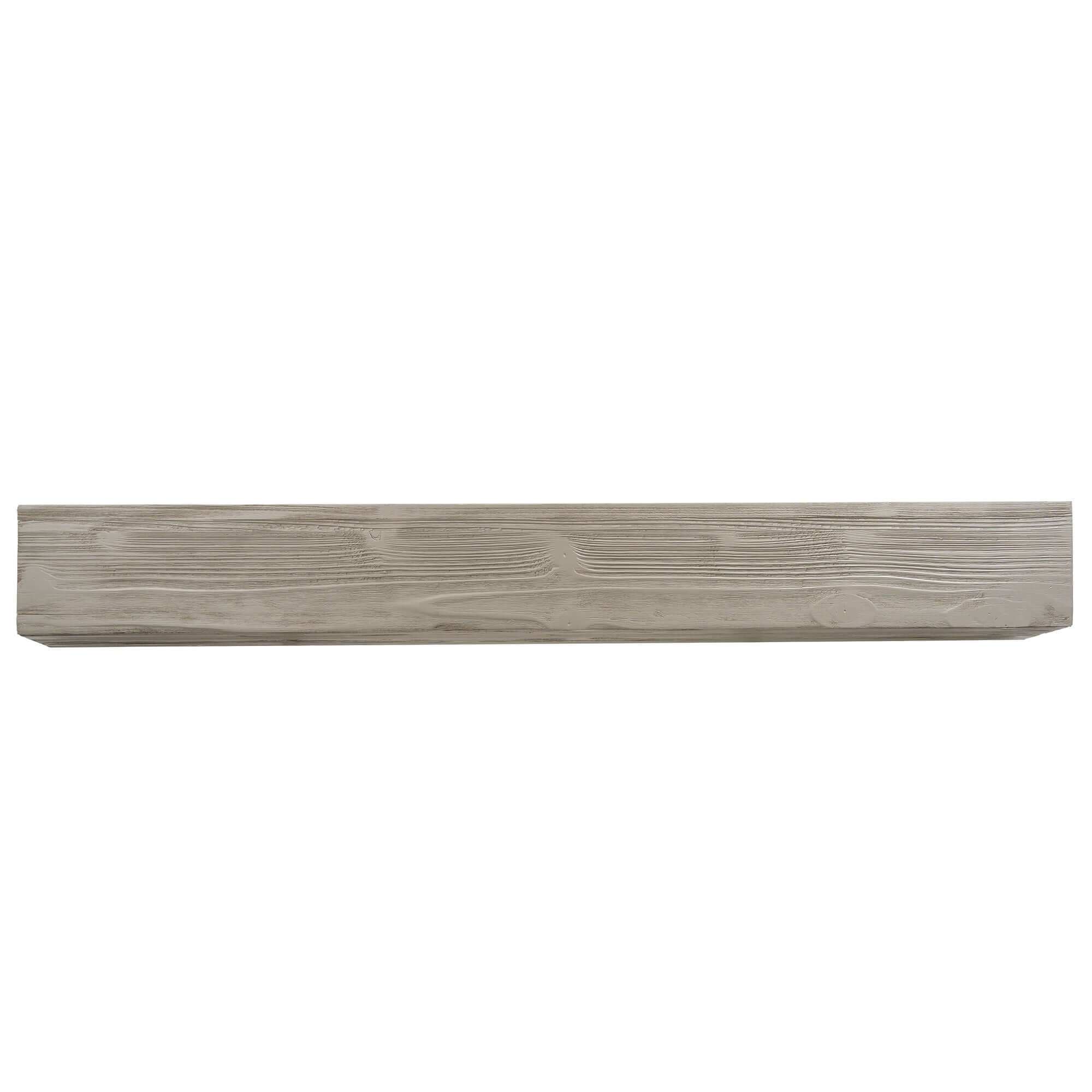 72-inch rustic solid wood mantel, a floating wall-mounted shelf made from cedar wood for country style decor.
