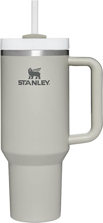 FlowState 40oz Insulated Tumbler with Handle - Double-Wall Vacuum Travel Mug - Cup Holder Friendly Hot & Cold Beverage Cup