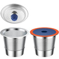 2-pack of EcoPure reusable stainless steel K cups for Keurig coffee machines