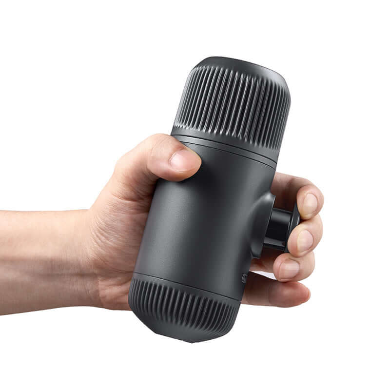 WACACO Minipresso GR Portable Espresso Machine - Hand Powered Manual Coffee Maker - Lightweight Travel Espresso Device