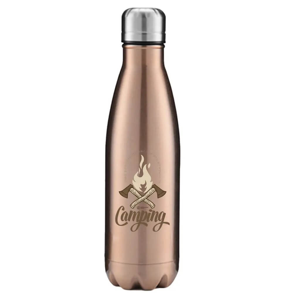 Axes 17oz Stainless Steel Water Bottle - Double-Walled Vacuum Insulated Flask - Leak-Proof Travel Bottle for Hot & Cold Drinks